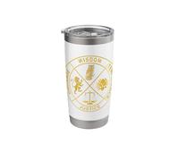 Stoic Virtues Wisdom Temperance Justice Courage Stoicism Stainless Steel Insulated Tumbler