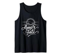 Stoic Wisdom Quote Tee Love Your Fate Amor Fati Tank Top