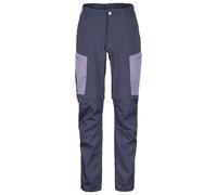 Stoic - Women's FalunSt. Tour Zip-Off Pants Light - Zip-off trousers size S - Short, blue/purple