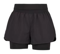 Stoic - Women's HelsingborgSt. Performance 2in1 Shorts II - Running shorts size XL, grey/black