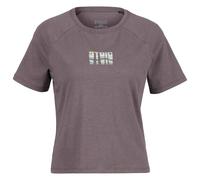 Stoic - Women's Hemp30 UtbySt. Crop Tee - T-shirt size XS, brown/grey