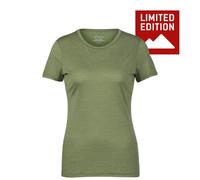 Stoic - Women's Merino145 NehrenSt. T-Shirt - Merino shirt size L, olive