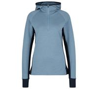 Stoic - Women's MerinoFleece260 FlenSt. Half Zip with Hood - Merino hoodie size XXL, turquoise