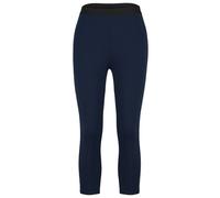 Stoic - Women's MerinoSoft245 TuleboSt. 3/4 Pants - Merino base layer size L, blue