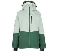 Stoic - Women's MountainWool AsplidenSt. Long II - Ski jacket size L, green/grey