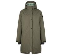 Stoic - Women's Mountainwool MMXX UppsalaSt. Oversized Coat - Coat size S, olive