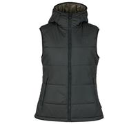 Stoic - Women's MountainWool200 StorboSt. Hooded Vest - Winter vest size S, grey/black