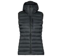 Stoic - Women's PerformanceDown SalmiSt. Vest with Hood - Down vest size XXL, black/grey
