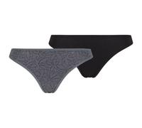 Stoic - Women's TrosaSt. Thong 2-Pack - Synthetic base layer size XXL, black