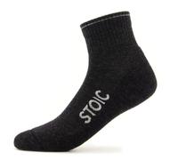 Stoic - Wool Silk Hiking Quarter Socks - Merino socks size 36-38, black