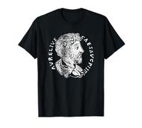 Stoicism Marcus Aurelius Ancient Roman Coin Stoic T-Shirt