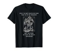 Stoicism Not Death Or Pain Epictetus Stoic Value Graphic T-Shirt