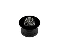 Stoicism Wisdom Discipline Control Stoic Philosophy PopSockets Adhesive PopGrip