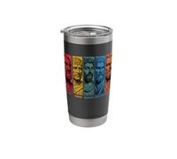 Stoics Marcus Aurelius Seneca Epictetus Zeno Cleanthes Stainless Steel Insulated Tumbler