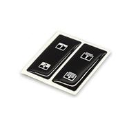 STOIFFFHH Car Interior Decoration Compatible With Range For Rover Sport For Velar Sunroof Button Repair Sticker Kit Overhead Console Roof Button Cover Trim(Sunroof Type A)