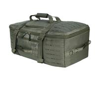 STOIRM 50L Tactical Duffel Bag, 1000D Nylon EDC Holdall Pack with Full Clamshell Opening, MOLLE Compatible Modular, RFID Pocket, Waterproof Zip, Detachable Shoulder Strap (Ranger Green)