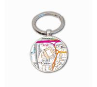 Stoke City Stadium Key Ring, Bet365 Stadium Key Ring, Football Stadium Map Key Ring, Stoke Football Key Ring, Stoke City Football Ground Map Key Ring, Stoke Football Club Gift