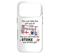 Stoke Girl - Stoke-on-Trent Boarding Pass - Stoke Case for iPhone 17 Pro