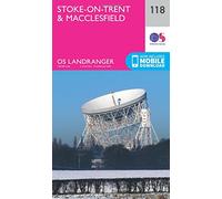 Landranger 118 Stoke-On-Trent & Macclesfield Map With Digital Version - Pink, Pink One Size