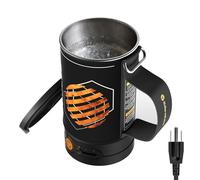 STOKE VOLTAICS Electric Kettle 500W 3 Settings Electric Kettle Temperature Control 400g Portable Outdoor Popcorn Maker Ideal for Camping Travel Office