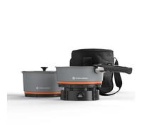 Stoke Voltaics Nomad Cooking System with Bag, Electric Camping Stove 200-1000W with Pan & Pot, 120V Portable Outdoor Cooking Gear Set, Windproof Cookware for RV, EV, Overland, Vanlife, Car Camping