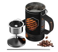STOKE VOLTAICS Percolator Coffee Pot Electric,Boil Water & Brew Tea 2-in-1,3 Cup Coffee Maker,Portable Tea Kit for Camping,Travel