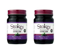 Stokes | Blackcurrant Extra Jam 340g | 2 x 340g | Features blackcurrant Extra Jam 340g With over 50% fruit, this jam is laden with real blackcurrants making it full of fresh.