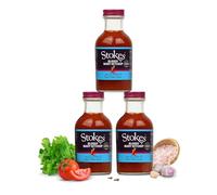 Stokes Bloody Mary Tomato Ketchup 3PK, Rich & Vibrant Tomato Sauce, Perfect For Full English Breakfast, Award Winning Bloody Mary Ketchup, Tomato Sauce Ketchup With Juicy Mediterranean Tomatoes