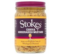 Stokes - Cider & Horseradish Wholegrain Mustard 185g