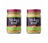 Stokes - Mustard & Dill Sauce 165g - Pack of 2