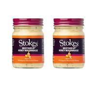 Stokes | Mustard & Honey Mayonnaise 215g | 2 x 215g
