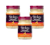 Stokes | Mustard & Honey Mayonnaise 215g | 3 x 215g