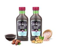Stokes - Real Brown Sauce in Squeezy Bottle 505g - Pack of 2