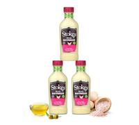 Stokes Real Mayonnaise 3PK SQUEEZY, Rich & Creamy Real Mayo, Perfect With Chips Or For Delicious Egg Mayo, Smooth & Silky Real Mayonnaise Made With British Free Range Eggs, Perfectly Textured, 420ml