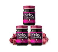 Stokes Red Onion Marmalade 3PK, Perfect Relish For A Cheese Selection, Award Winning Gluten Free Red Onion Marmalade Made With Sticky Black Treacle & Balsamic Vinegar, Sweet & Savoury, 265g Glass Jar