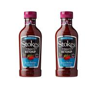 Stokes | Reduced Sugar Real Tomato Ketchup in Squeezy 475g | 2 x 475g