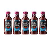 Stokes | Reduced Sugar Real Tomato Ketchup in Squeezy 475g | 5 x 475g