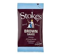 Stokes Sachet Real Brown Sauce 32g [Pack of 80]