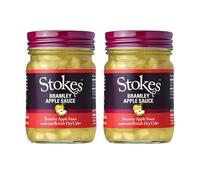 Stokes Sauces - Bramley Apple Sauce with Cider 240g (Pack of 2)