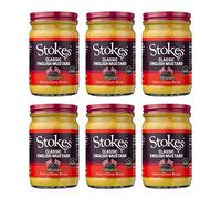 Stokes Sauces - Classic English Mustard 185g (Pack of 6)