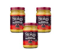 Stokes Sauces - Classic English Mustard 200g (Pack of 3)