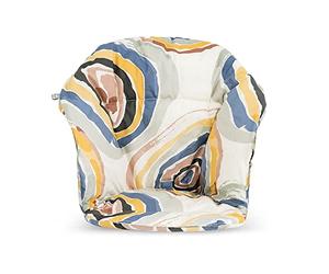 Stokke Clikk Cushion, Multi Circles - Compatible with Stokke Clikk High Chair - Provides Support for Babies - Made with Organic Cotton - Reversible & Machine Washable - Best for Ages 6-36 Months