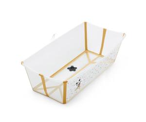 Stokke Flexi Bath X-Large, Mickey Celebration - Spacious Foldable Baby Bath - Lightweight & Easy to Store - Convenient to Use at Home or When Travelling - Best for Ages 0-6