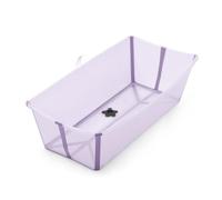 Stokke Flexi Bath X-Large, Sandy Beige - Spacious Foldable Baby Bath - Lightweight & Easy to Store - Convenient to Use at Home or When Travelling - Best for Ages 0-6 Years