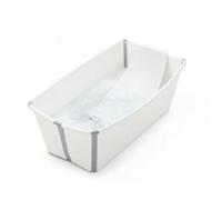 Stokke Flexi Bath X-Large (White) with Newborn Support - Durable & Easy to Store - Ideal for Ages 0-6 Years