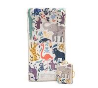 Stokke JetKids CloudSleeper, Animal Family - Inflatable Kids’ Travel Bed - Includes Integrated Pump & Packing Cube - Best for Ages 2+