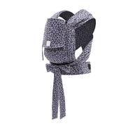 Stokke Limas Carrier - Ergonomic Soft Structured Baby Carrier in Organic Cotton - Front, Hip & Back Carry from Newborn (3.5kg) to Toddler (15kg), Leopard Lilac