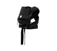 Stokke Limas Newborn Wrap-Style Half-Buckle Baby Carrier, Black | Lightweight Ergonomic Baby Carrier, Adjustable Front, Back & Hip Carry, Organic Cotton, from Newborn to Toddler, up to 15kg