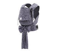 Stokke Limas Plus Carrier - Premium Ergonomic Soft Structured Baby Carrier with Reinforced Lumbar Support in Organic Cotton - Newborn to Toddler 15kg, Leopard Lilac