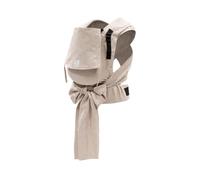 Stokke Limas Plus Half-Buckle Comfort Baby Carrier, Floral Beige | Ergonomic Baby Carrier with Extra-Wide Straps, Adjustable Front, Back & Hip Carry, Organic Cotton, 1M to Toddler, up to 18kg
